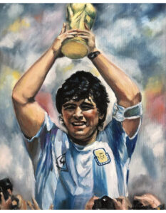 Ula Pawlowska Artist Glasgow_Ready for night out